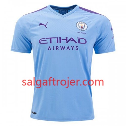 Manchester City Fodboldtrøjer Hjemmebanesæt 2019/20 Kort ærmer Manchester City Fodboldtrøjer Hjemmebanesæt 2019/20 Kort ærmer